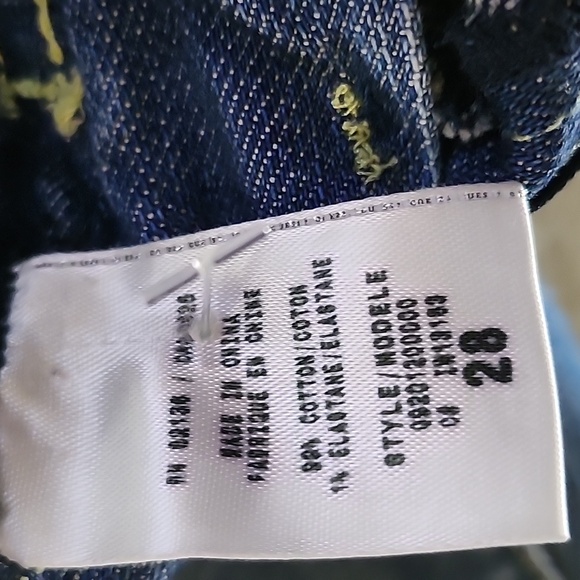 Guess Bootcut Rhinestone Like New Jeans Size 28 - Picture 4 of 13